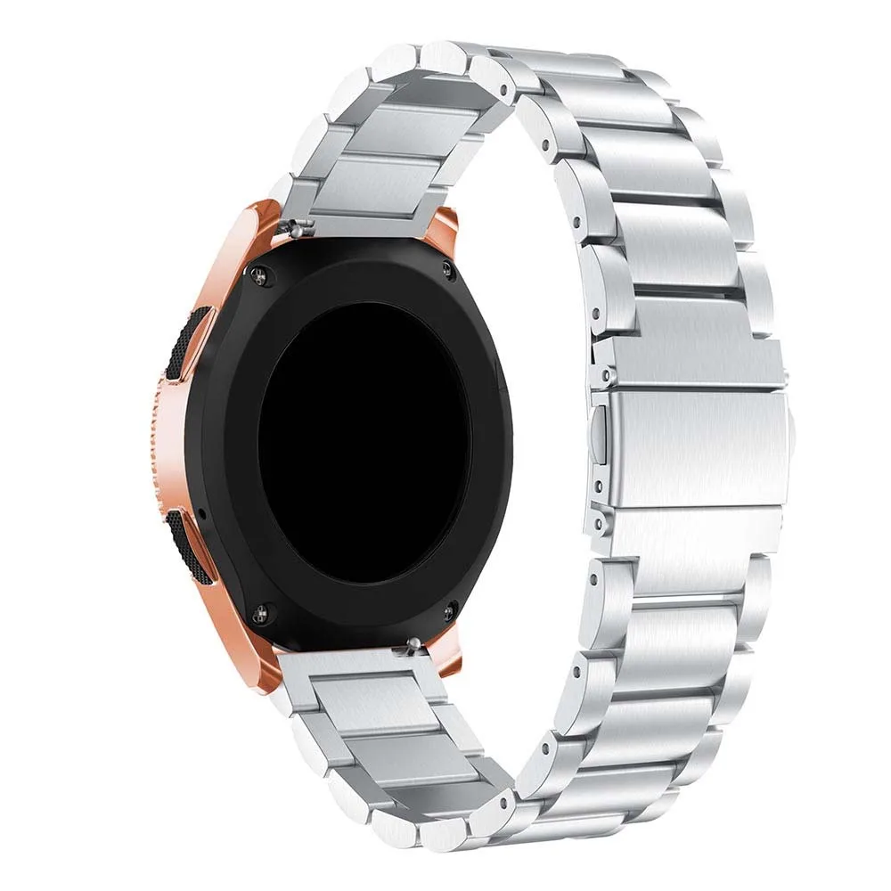 DAHASE ремешок для часов из нержавеющей стали для samsung Galaxy Watch 42 мм SM-R810 ремешок металлические звенья браслет с быстроразъемными контактами