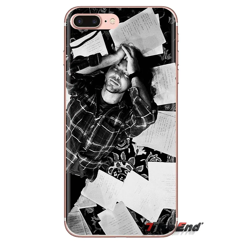 Прозрачный чехол из ТПУ Eddie Vedder Pearl Jam воспроизводит музыку для Xiaomi Redmi 4A S2 Note 3 3S 4 4X 5