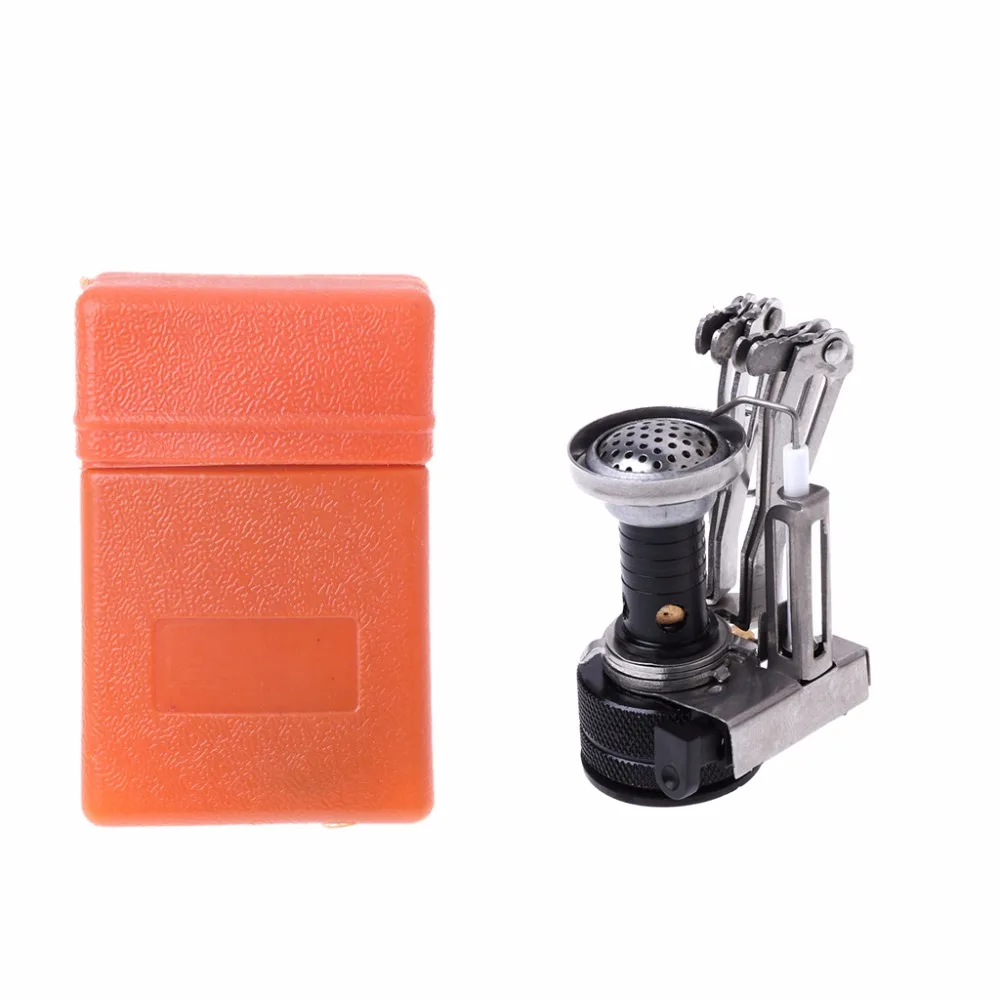 Новинка складной стальной чехол для мини плиты кемпинга портативный наружный