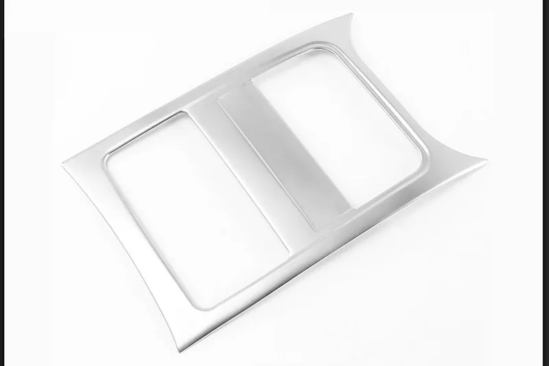 Нержавеющая сталь заднего сиденья центр подлокотник хранения Анти Kick Pad рамка