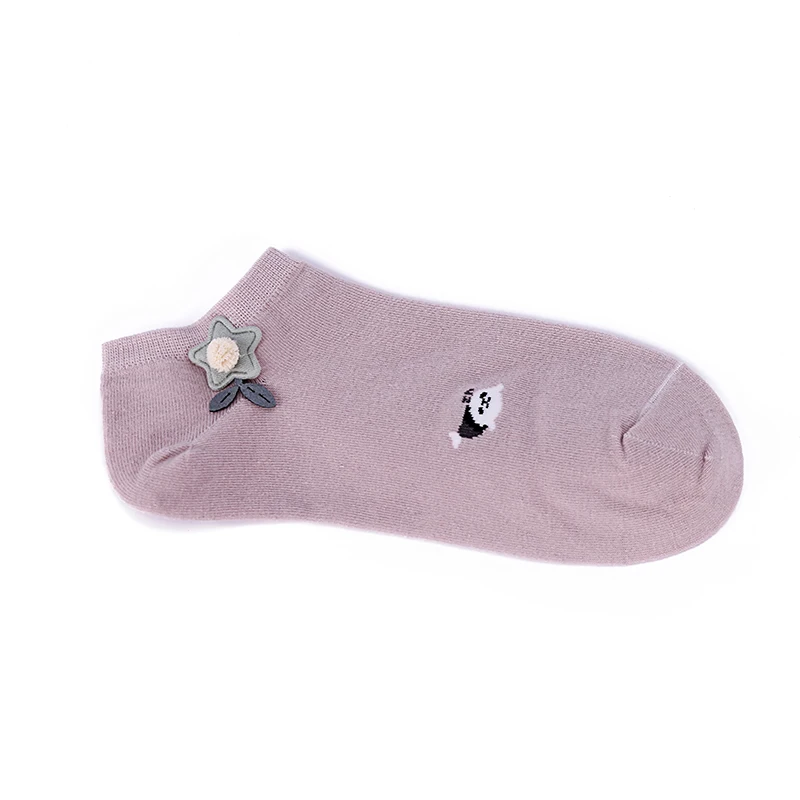 2018 хлопковые однотонные носки модные повседневные милые удобные дышащие