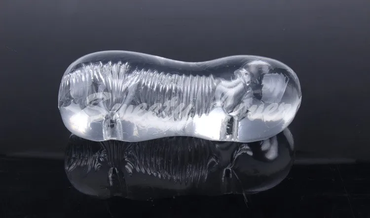 Самый дешевый прозрачный Мужской мастурбатор карманный Вагинальный Массажер