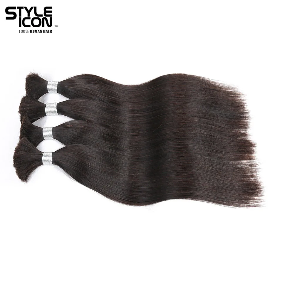 Styleicon человеческие волосы вязанные крючком плетение оптом Remy бразильские прямые