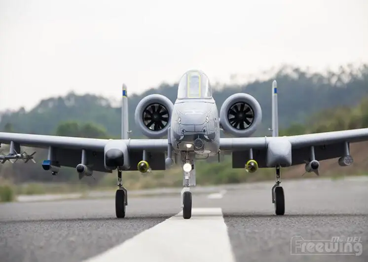 Freewing Twin 80 мм EDF RC/реактивный самолет A10 A 10 PNP или набор и сервопривод|jet airplane|rc jet
