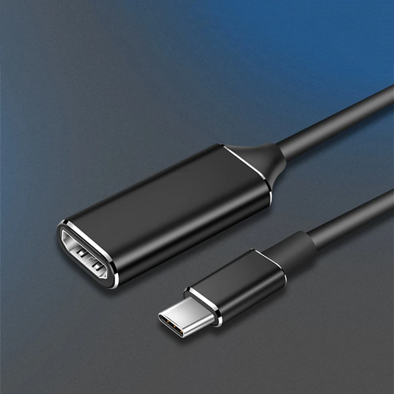 Адаптер Usb C-Hdmi адаптер Uni Type-C-Hdmi [Совместимость с Thunderbolt 3] для Macbook Pro 2017/2016/2015 Ipad |