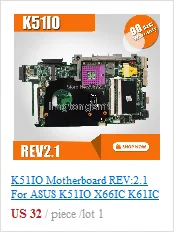 X550WA laotop материнская плата с 2G Оперативная память/E1-6010 4 coers для ASUS X550E X550WE X550EP F552E X552E X552EP X552W X550WA mainbaord