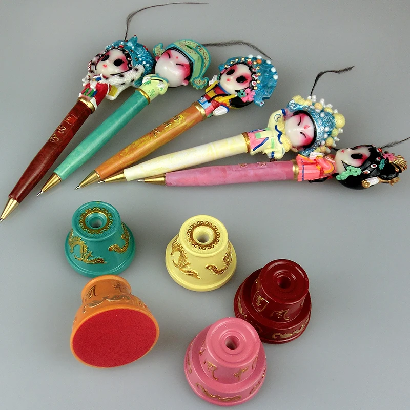 Ручки в форме маски ShaoFu Opera ручки китайском стиле каваи комедия шариковые милые