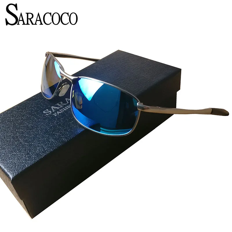 Очки солнцезащитные SARACOCO R130 Мужские поляризационные модные солнечные