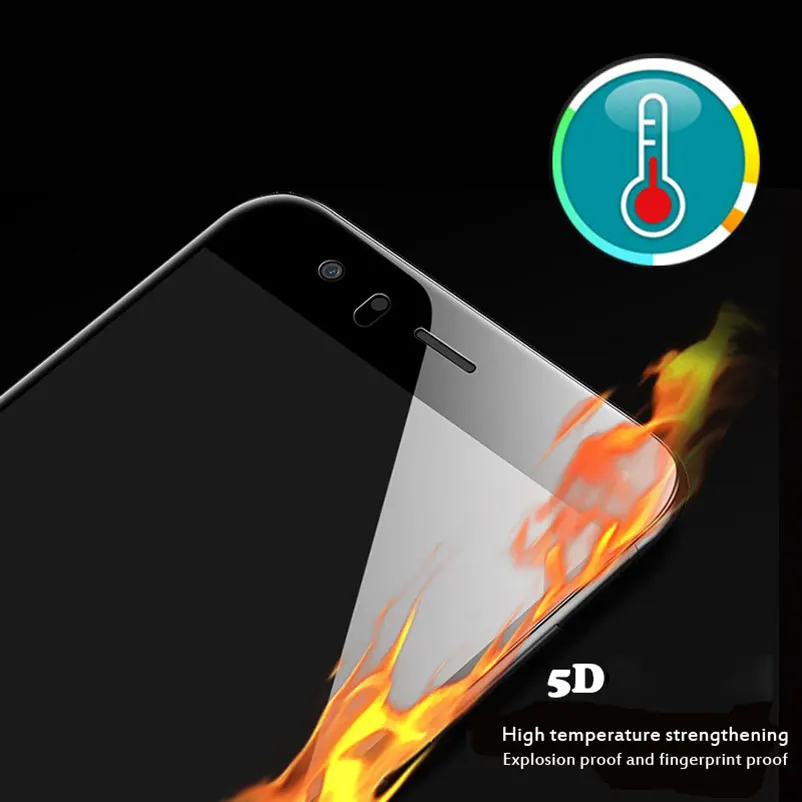 Закаленное стекло с закругленными краями для Xiaomi Redmi Note 4X 5A s2 5 Plus Y1 lite A1 Mi 8 6 6X
