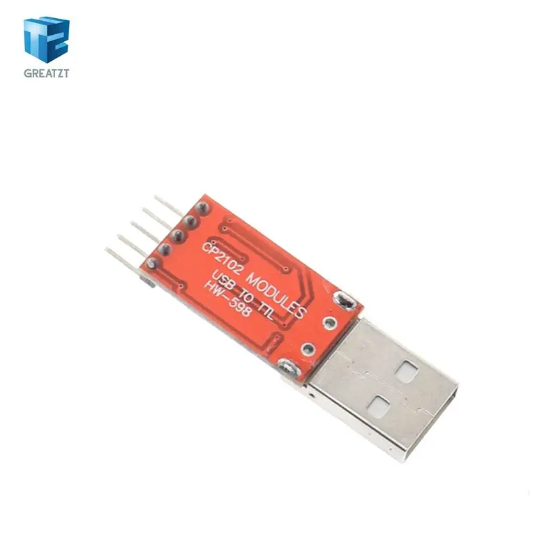 10 шт. 5PIN CP2102 USB 2 0 к TTL Модуль 6PIN Плата серия UART STC загрузка PL2303 Супер Обновление