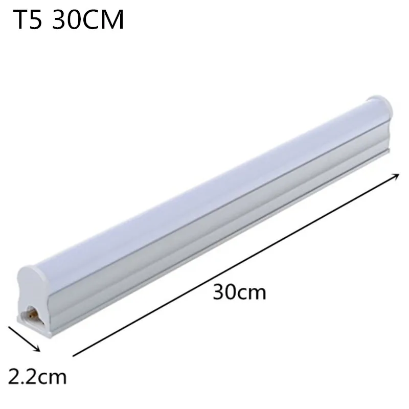 25 шт./лот LED T5 интегрированный Одноместный светильник для магазина 60 см 30