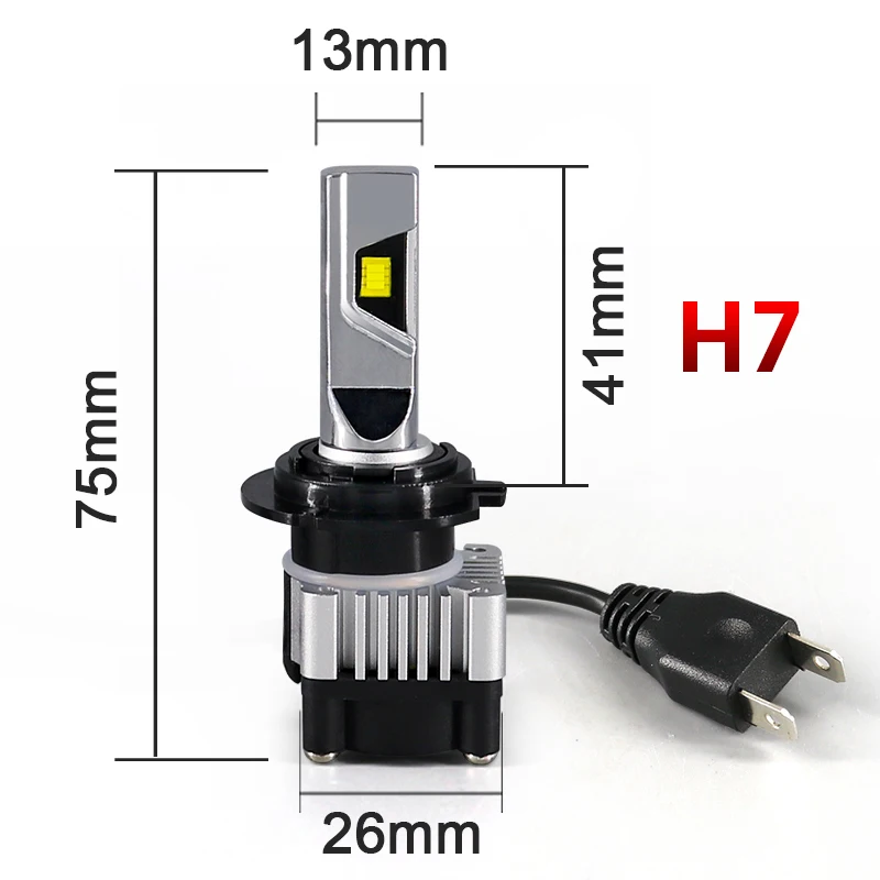 Светодиодные Автомобильные фары hlxg 9005 к 12 В 6000 лм|Передние LED-фары для авто| |