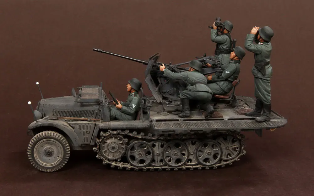 Новинка разборная модель 1/35 артиллерия (без машины) 5 фигурок набор из смолы