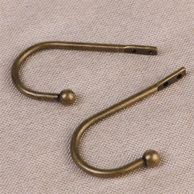 Настенная вешалка OUNONA с одним крючком настенная для одежды шляпы пальто дверная