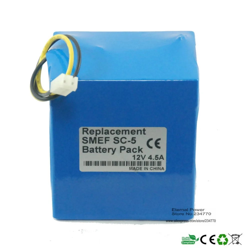 Замена батареи медицинского аппарата для Smef SC-5 био-медицинская батарея 100%