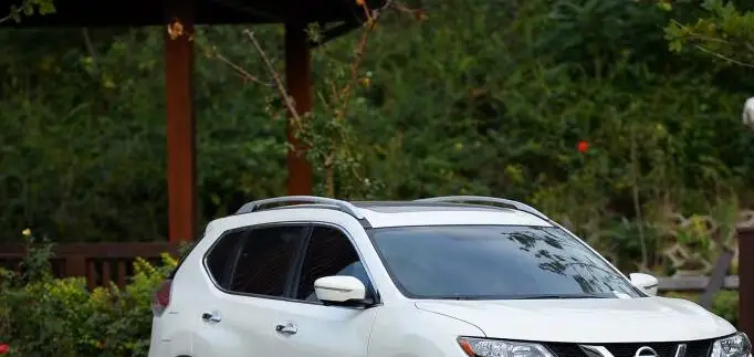Серебряный OEM Заводской стиль алюминиевая боковая крыша рейка для- NISSAN X-Trail