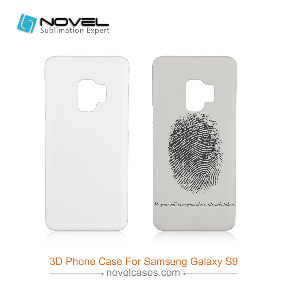 Новое поступление 3D жесткий пластик сублимации телефон корпус для Galaxy S9 |