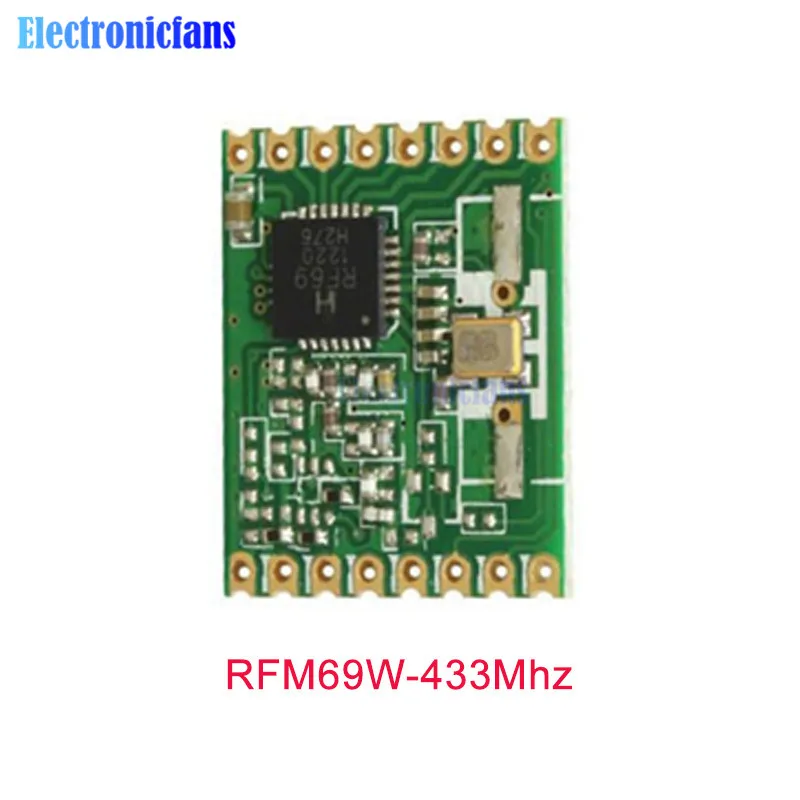 RFM69W RFM69CW RFM69HW 433 МГц 868 915 МГц RF Беспроводной трансивер Температура Сенсор модуль HopeRF FSK низкая Мощность модуль