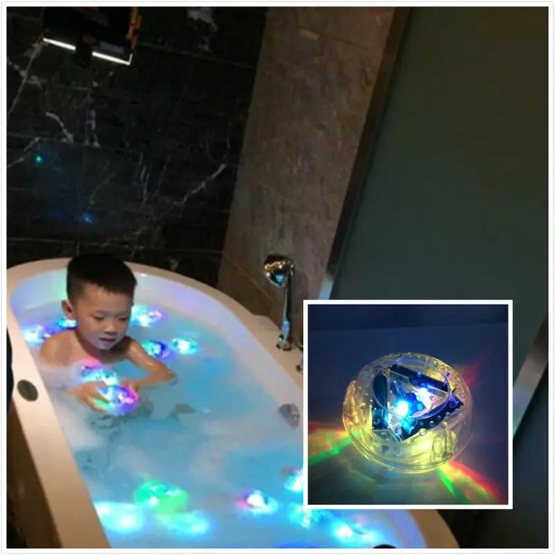 Вечерние в Ванна время для малышей и детей постарше душ Fun Цвет меняющийся