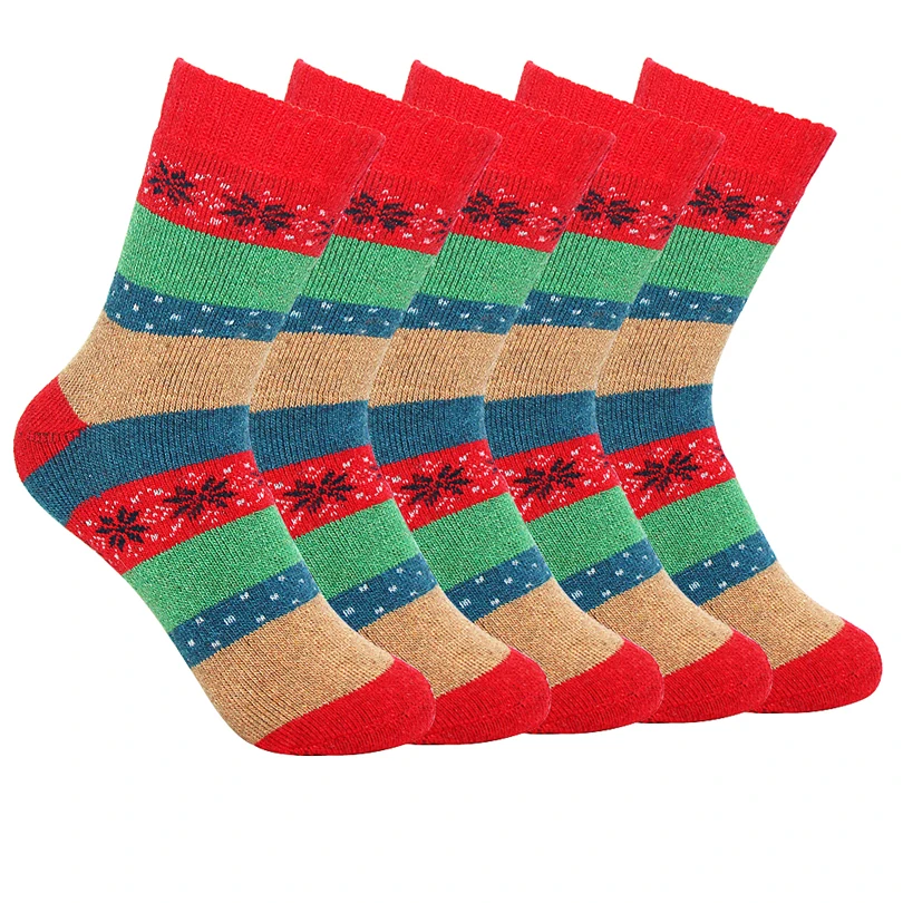 Носки женские теплые мягкие с рисунком снежинок на весну/зиму|picture socks|warm socksthick warm