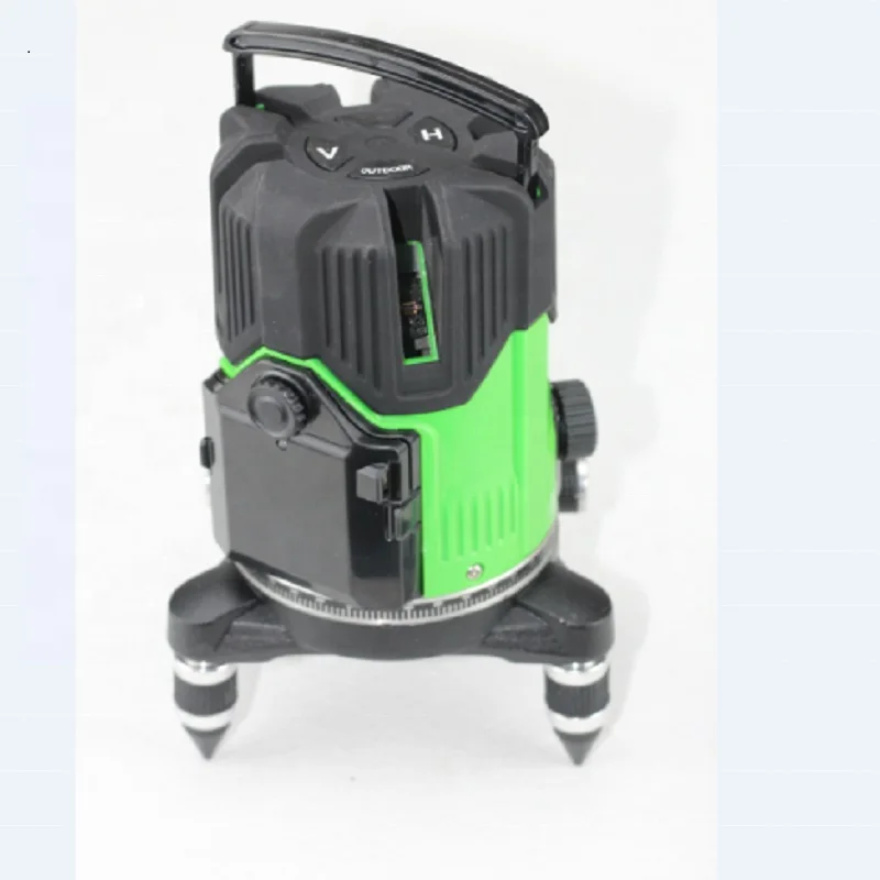 Высокоточный 5 линейный зеленый лазерный уровень с зеленым цветом HPN5/лазерный