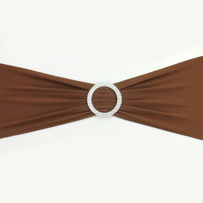 Горячее предложение 100 шт. съемные ремешки для стула из спандекса и лайкры банты с