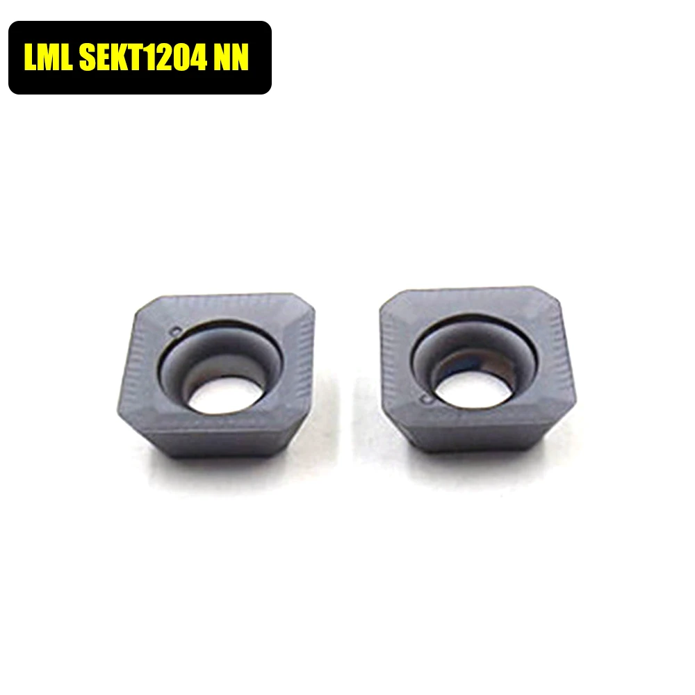 DFUTE 10pcs/Set ML SEKT1204-NN Токарный инструмент Карбидные вставки Фрезерный станок ЧПУ Разделительные и желобовые режущие инструменты.
