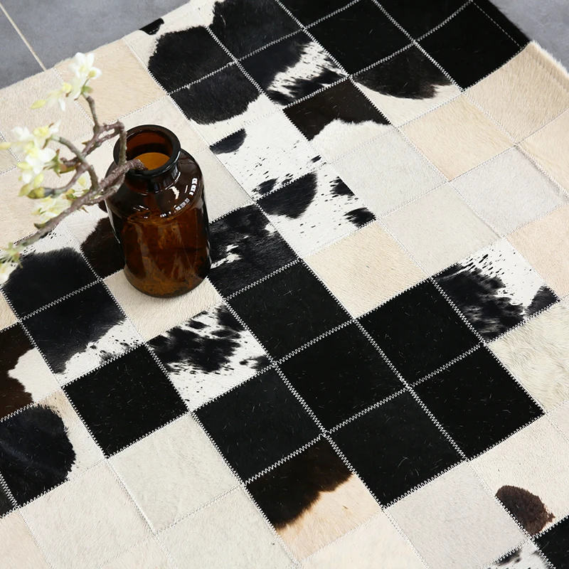 Ковер из воловьей кожи в американском стиле ковер натуральной большого размера