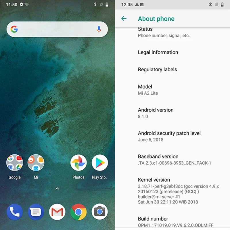 Глобальная версия Xiaomi Mi A2 Lite 4 Гб Оперативная память 64 Встроенная Snapdragon 625 5 84 &quot19:9