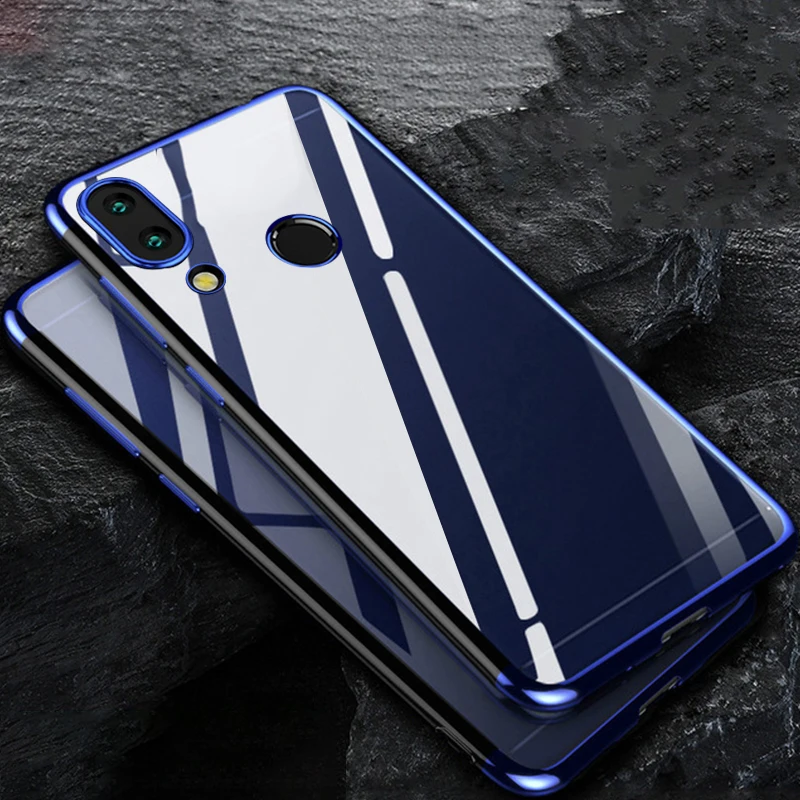 Чехол для Xiaomi Redmi Note 7 Мягкий ТПУ чехол Note7 Xiomi Redmi7 Pro прозрачный силиконовый тонкий
