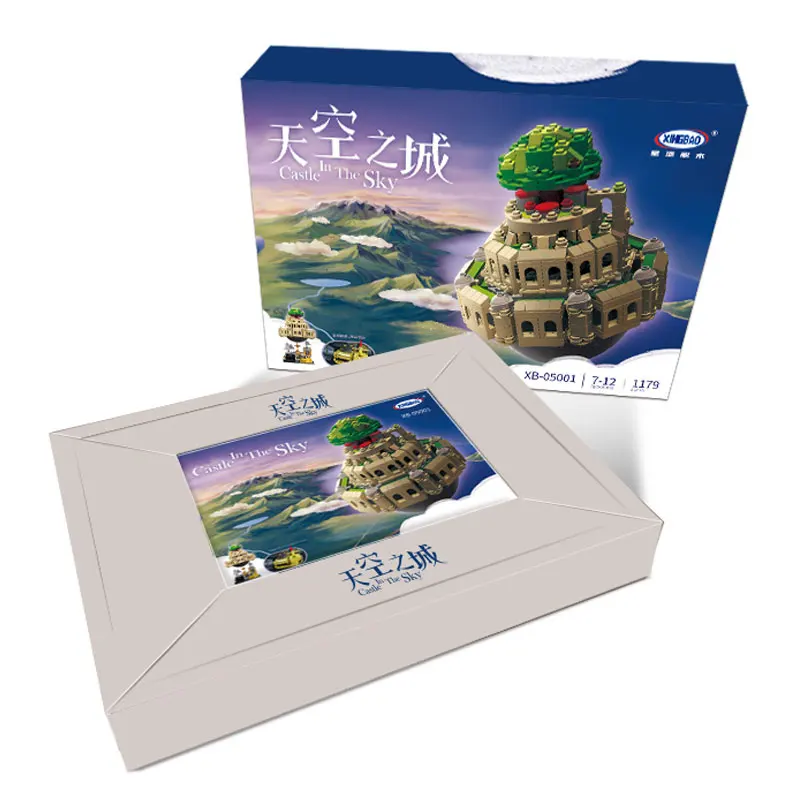 В наличии XingBao 05001 1179 шт. оригинальная креативная серия MOC набор город в небе