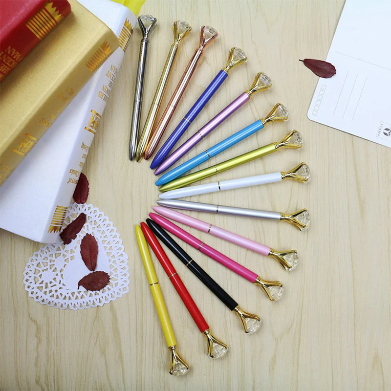Шариковые ручки с блестящими кристаллами 20 шт./лот шариковая ручка модные
