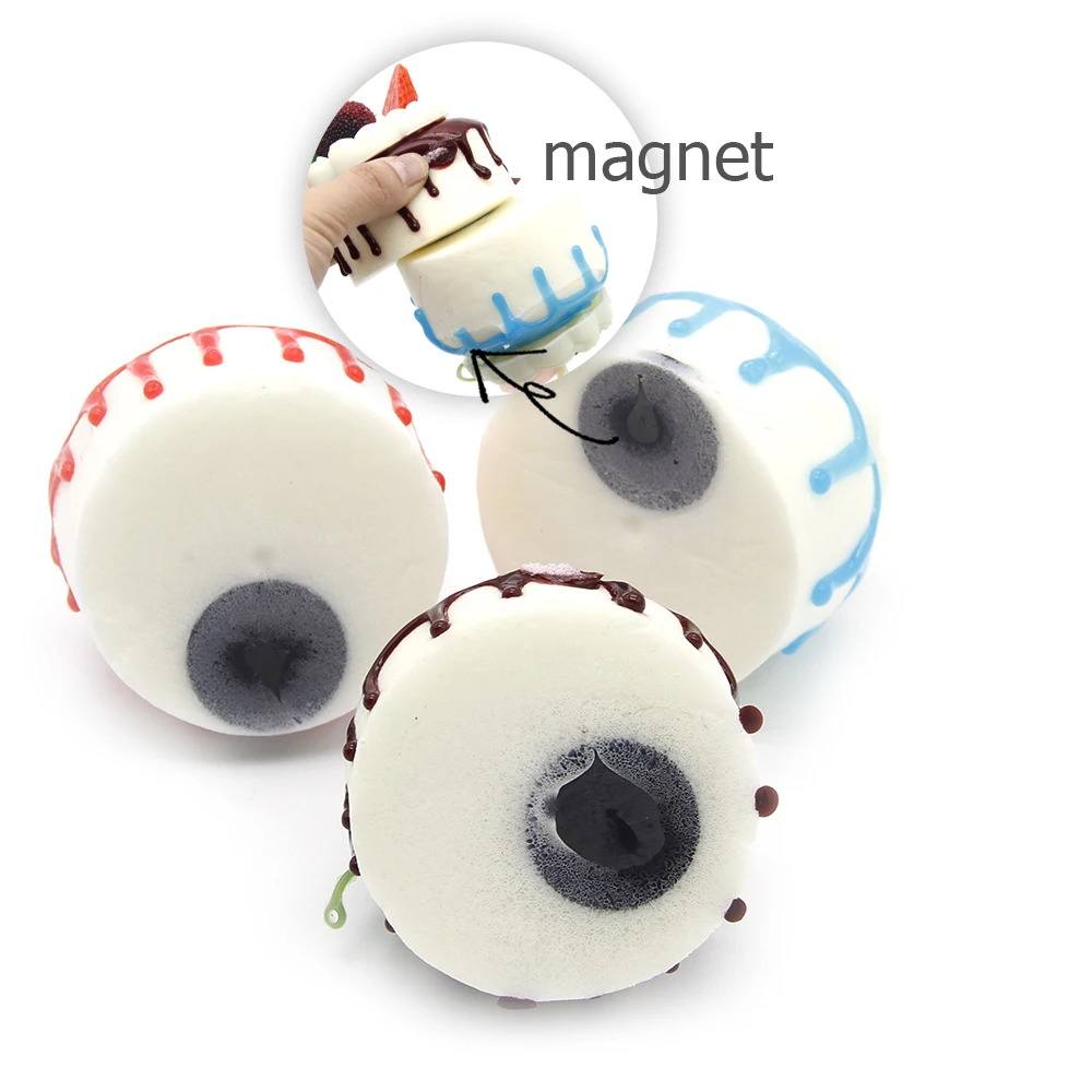 David accessories торт для сжимания игрушка медленно поднимающийся ароматизированный, игрушка для снятия стресса в магнитный декомпрессии игрушки "сделай сам" для детей, подарок, 1Yc5472