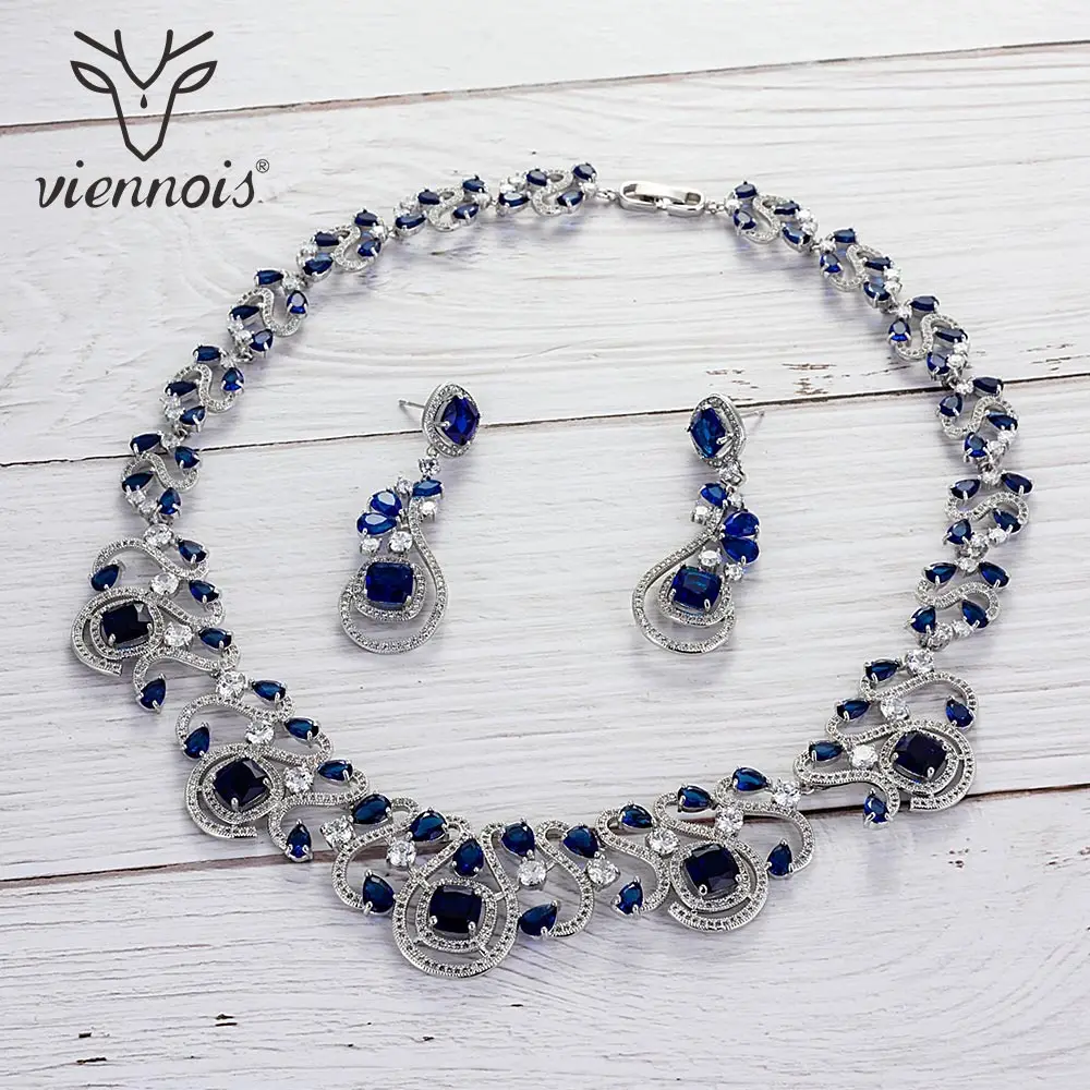 Viennois зеленый/синий/белый/красный цвет кубический цирконий Висячие