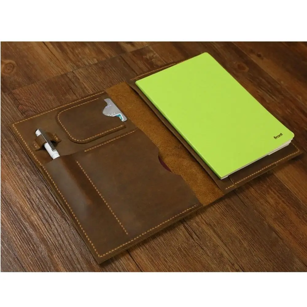 Кожаный чехол для ноутбука A5 Moleskine портфель из потертой кожи iPad mini Дорожный