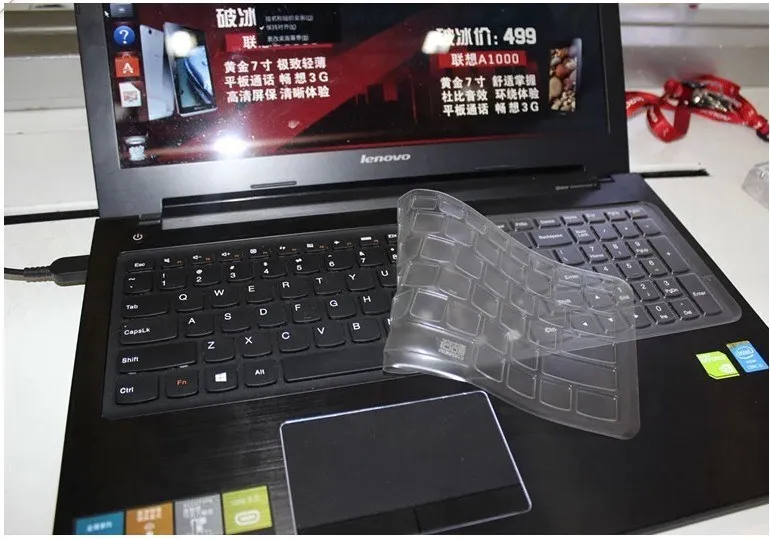 Прозрачные чехлы для клавиатуры из ТПУ Для Lenovo Y500 Y510P Y580 Z580 Z570 Z575 Z500 Z585 V570 U510 S510P 15 6