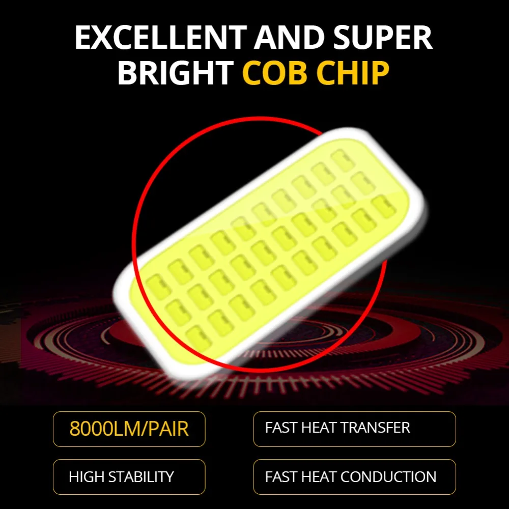 Светодиодсветодиодный фары 4300K 6500K для мотоцикла светодиодсветодиодный H4 HS1 LED H7