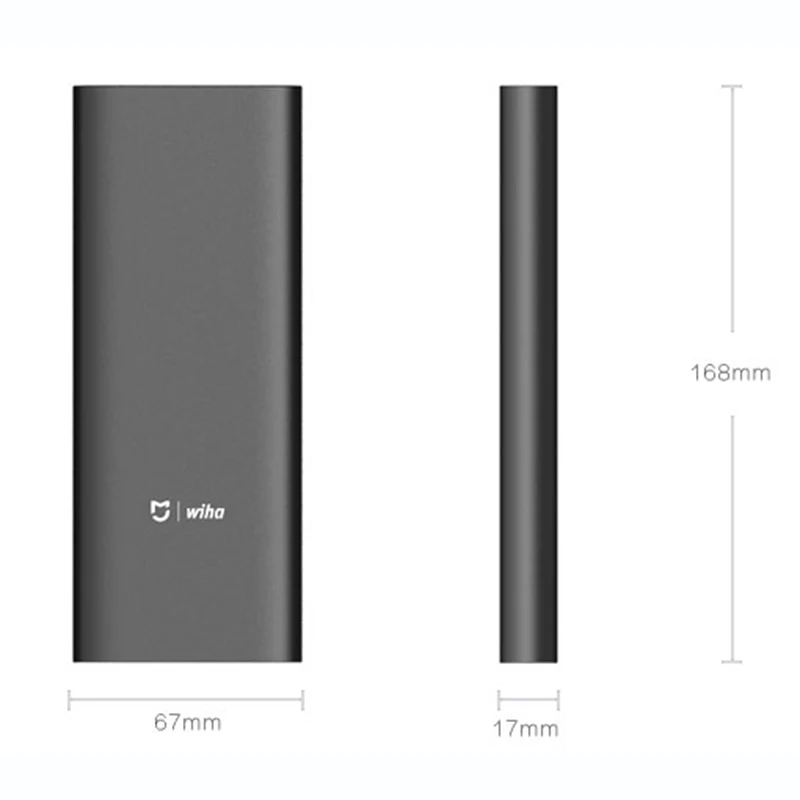 Оригинальный Xiaomi Mijia Wiha ежедневное использование для отвертки алюминиевая