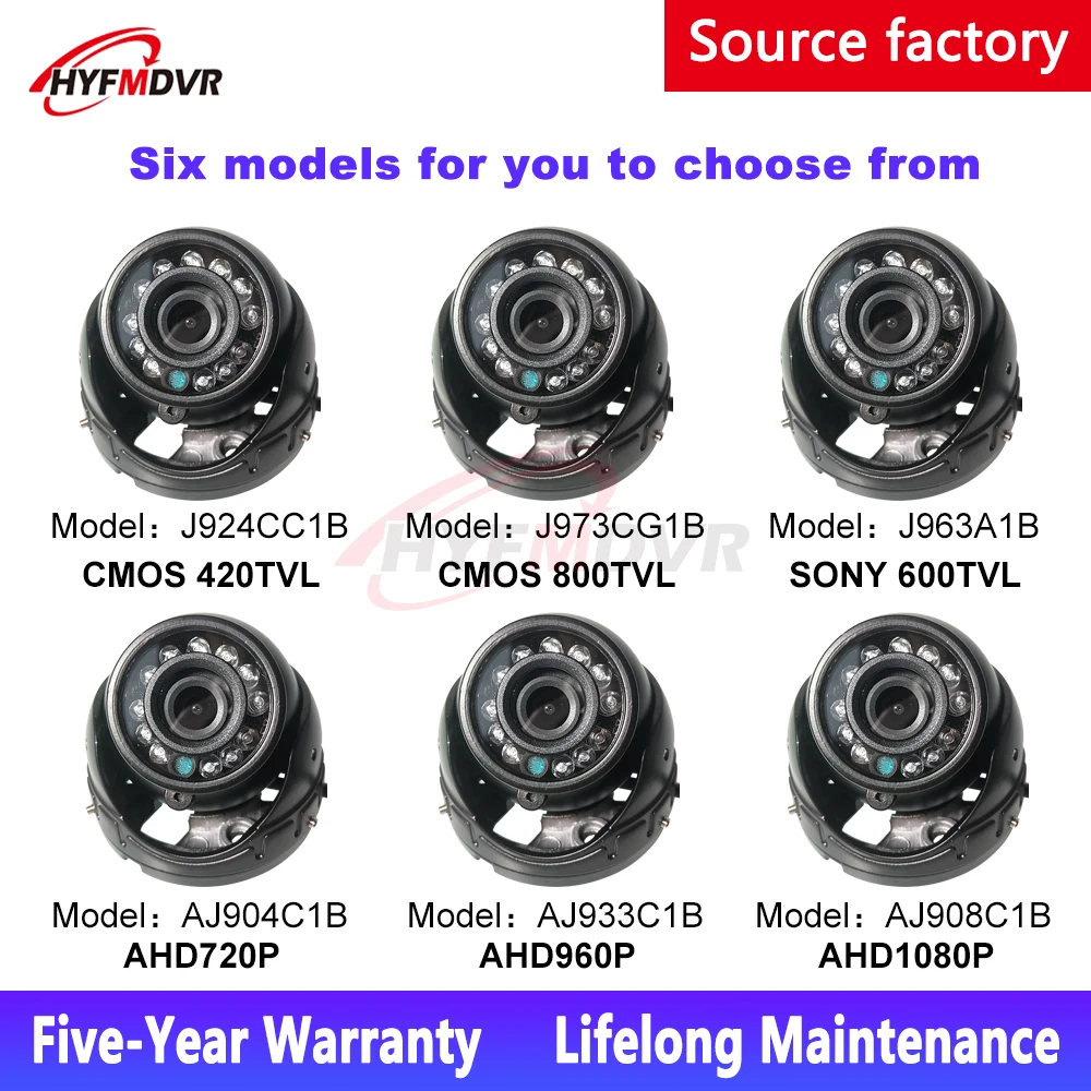 Новый список Автомобильная камера Встроенный микрофон AHD 720 P/AHD 960 1080P HD pixel Box