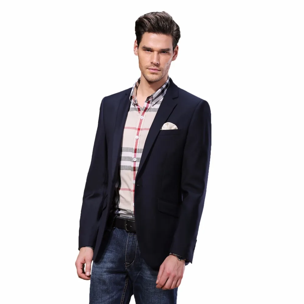 DARO 2019 мужской костюм Slim Fit Мужская рубашка в полоску куртка и брюки Повседневная