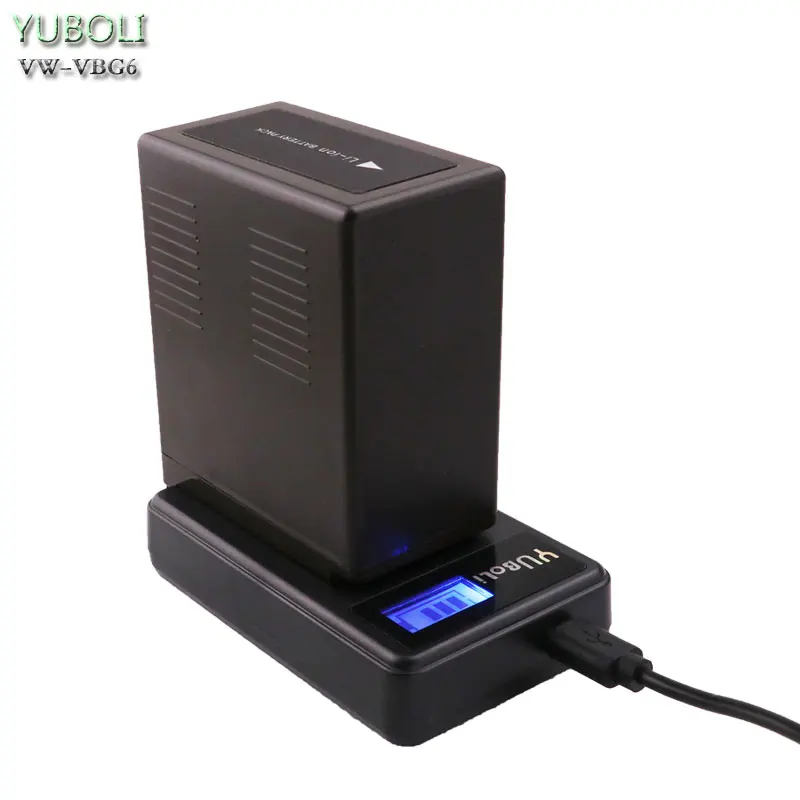 Батарея для цифрового фотоаппарата Panasonic VW VBG6 VWVBG6 литий ионный аккумулятор