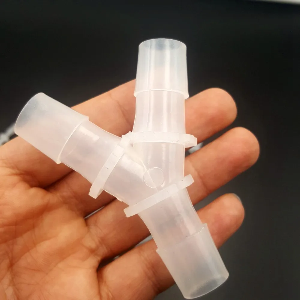 1 шт. Y-образный соединитель для шланга равномерный диаметр 3-17 мм