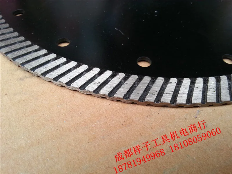 

230 stone special corrugated diamond saw blade Microcrystalline stone tiles Dali stone cutting marble