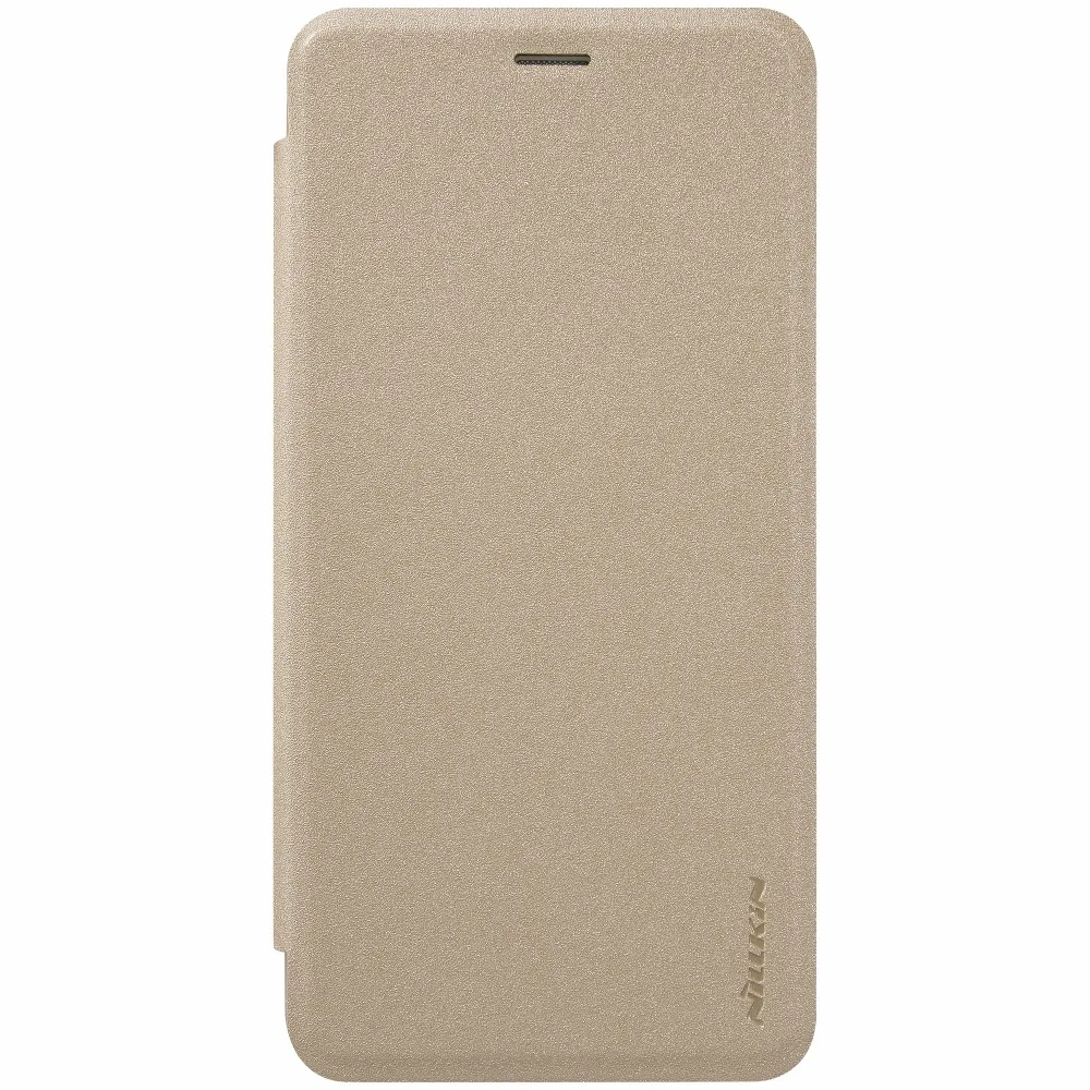Чехол для Meizu Pro 6 Plus оригинальный кожаный флип чехол NILLKIN Sparkle роскошный брендовый