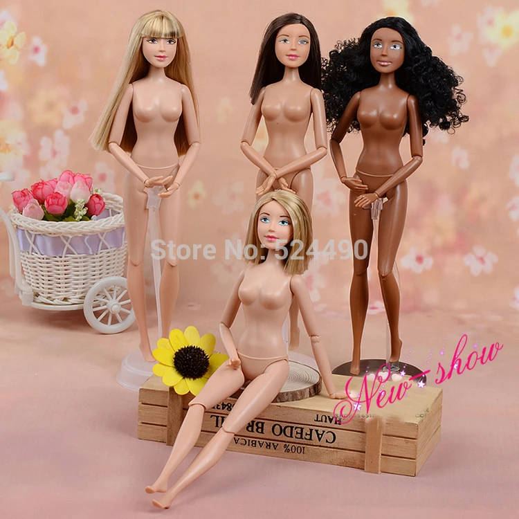 Original Germany Macmillan Black Skin Doll / with 11 Joint Flexible Africa Curly Thick Hair For 1/6 Gift | Игрушки и хобби