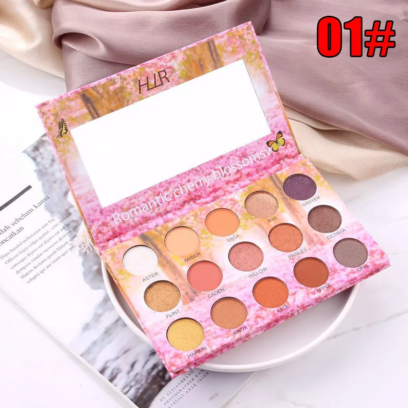 2019 New15 Colors Eyeshadow Pearlescent Matte Not Blooming Girl Drop shipping |