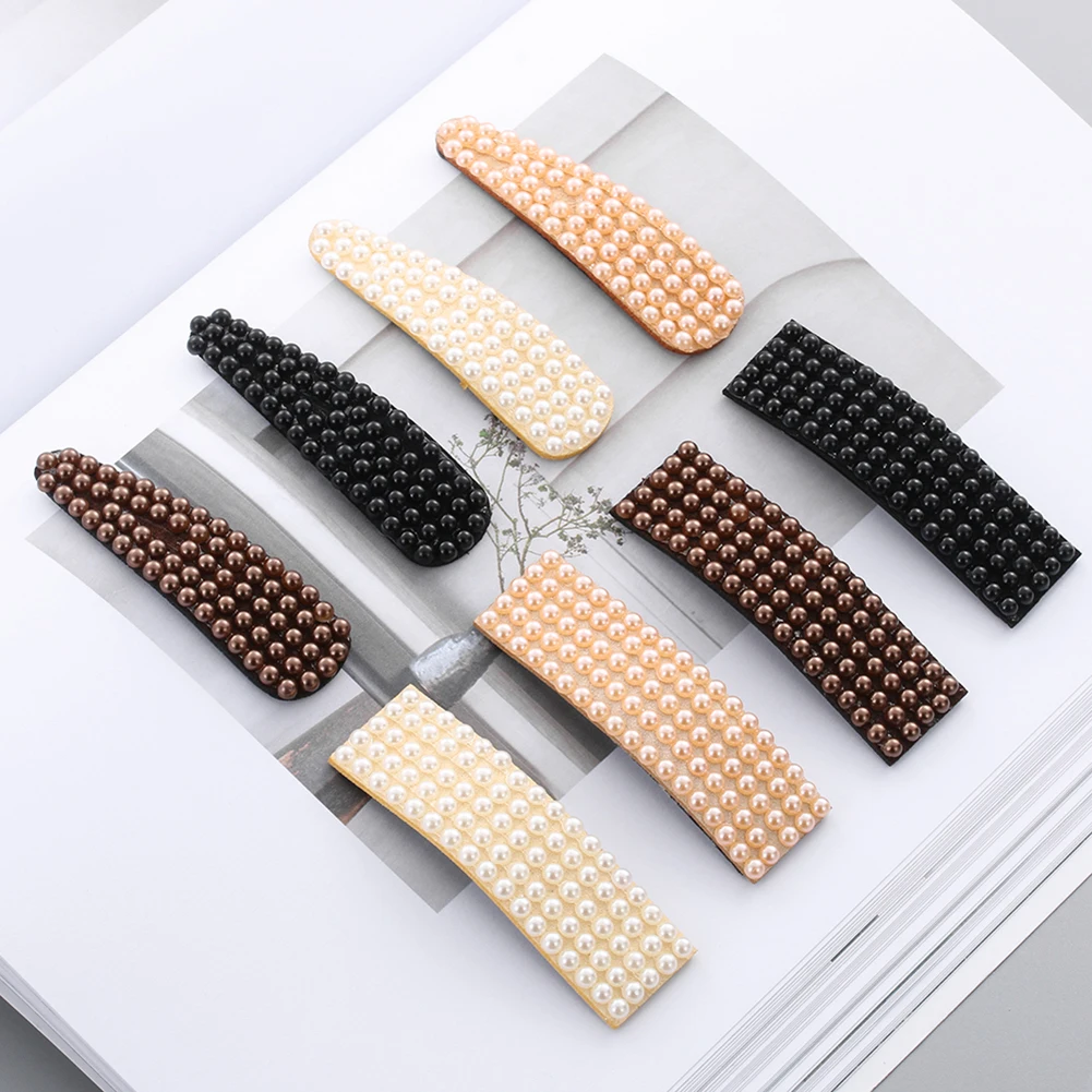 Женские заколки для волос винтажные имитирующие шпильки с жемчугом девочек BB