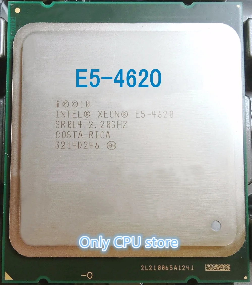 Оригинальный Intel Xeon E5 4620 2 ГГц 8 ядер 16 Мб SmartCache FCLGA2011 95 Вт Бесплатная доставка |