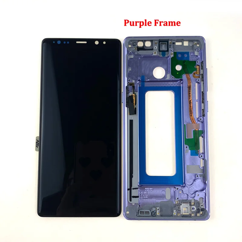 N950 AMOLED ЖК-дисплей для SAMSUNG Galaxy Note 8 дисплей сенсорный экран дигитайзер с рамкой
