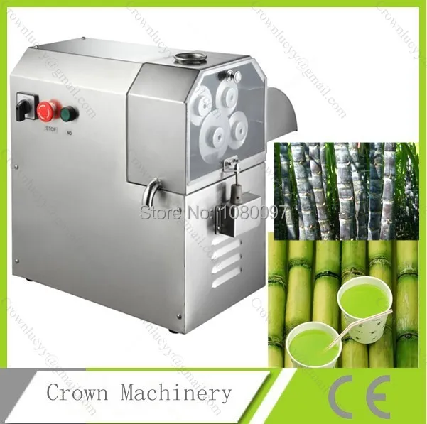 Электрическая соковыжималка для сахарного тростника машина с 4 роликами|sugarcane
